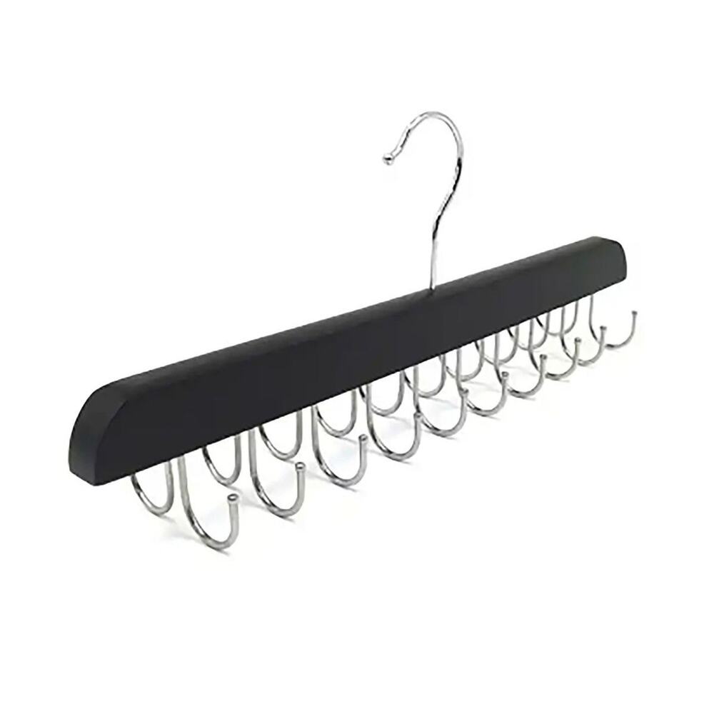 Wooden Multi Hook Hanger | Color: Black